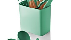 Set ustensile de bucatarie 13 bucati C-SLC1301 Verde 17x11x15.5 cm