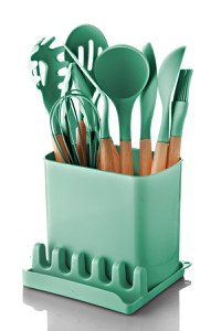 Set ustensile de bucatarie 13 bucati C-SLC1301 Verde 17x11x15.5 cm - 3