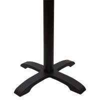 Stalp picior suport blat masa bar Ntona metal negru 40x40x108 cm - 3