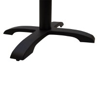 Stalp picior suport blat masa bar Ntona metal negru 40x40x108 cm - 4