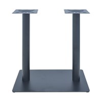 Stalp picior suport blat masa Givosa Negru 70x40x108 cm - 1
