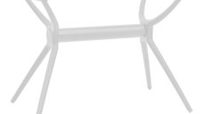 Stalp picior suport blat masuta de cafea Herno alb 106x61x73 cm