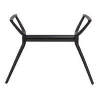 Stalp picior suport blat masuta de cafea Herno plastic PP negru 106x61x73 cm - 2