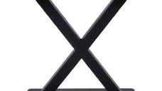 Suport blat masa Wolver Pako World Negru 80x40x72 cm