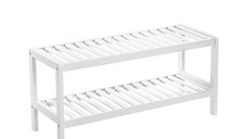 Suport pentru pantofi, Songmics, Alb, LBS02WT, 70 x 26 x 33 cm