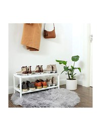 Suport pentru pantofi, Songmics, Alb, LBS02WT, 70 x 26 x 33 cm - 2