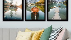 Tablou, 3 bucati 3SC18 Multicolor 35x45 cm