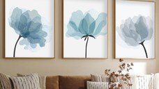 Tablou, 3 bucati Huhu206 Multicolor 50x70 cm