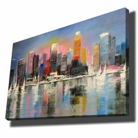 Tablou 70100NISC Multicolor 70x100 cm - 4