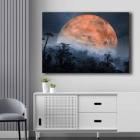 Tablou 70100NISC Portocaliu 70x100 cm - 1