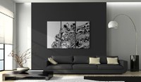 Tablou - Artistic mess - triptych 90x60 cm - 2