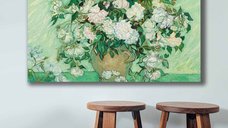 Tablou Camellia Dawn Multicolor 70x100 cm