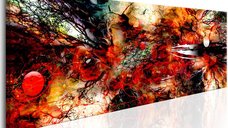 Tablou canvas Bimago Artistic Chaos, 135 x 45 cm