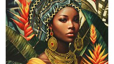 Tablou canvas Gangalo Inart, Pako World, 100x3x100 cm