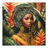 Tablou canvas Gangalo Inart, Pako World, 100x3x100 cm - 1