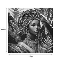 Tablou canvas Gangalo Inart, Pako World, 100x3x100 cm - 2