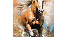Tablou canvas Horse 60x3x90 cm