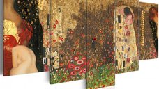 Tablou Canvas Klimt's Muses 200x100 cm - Bimago