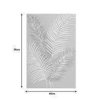 Tablou canvas Leavy I Inart, Pako World, 60x3x90 cm - 2