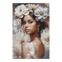 Tablou canvas Lilibet E Inart, Pako World, 60x2.5x90 cm - 1