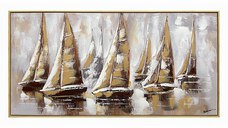 Tablou canvas Yelkan Pako World, cu rama, 120x3.5x60 cm