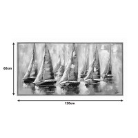 Tablou canvas Yelkan Pako World, cu rama, 120x3.5x60 cm - 2