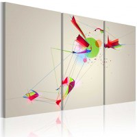 Tablou - Colors & shapes 120x80 cm - 1