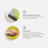 Tablou - Colourful Cubes (5 Parts) Narrow 200x80 cm - 4