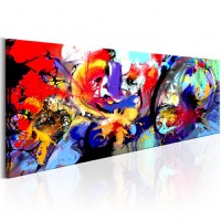 Tablou - Colourful Immersion 135x45 cm - 1