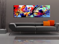 Tablou - Colourful Immersion 135x45 cm - 2