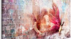 Tablou - Colourful Magnolias (1 Part) Narrow 120x40 cm