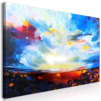Tablou - Colourful Sky (1 Part) Wide 120x60 cm - 1