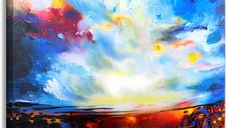 Tablou - Colourful Sky (1 Part) Wide 120x60 cm