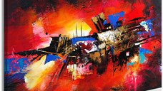 Tablou - Colours of Childhood (1 Part) Narrow 120x40 cm