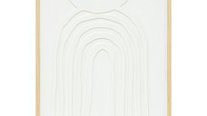Tablou cu rama Bobby Pako World Alb 50x2.6x70 cm