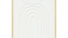Tablou cu rama Bobby Pako World Alb 50x2.6x70 cm