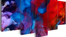 Tablou - Dance of Colourful Flames 100x50 cm