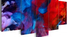 Tablou - Dance of Colourful Flames 100x50 cm