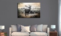 Tablou - Dangerous Horns 120x80 cm - 2