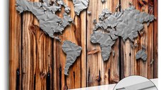 Tablou din plută - Borders of Modernity [Cork Map] 120x80 cm