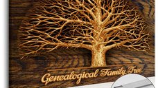 Tablou din plută - Family Tree [Corkboard] 120x80 cm