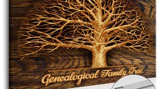 Tablou din plută - Family Tree [Corkboard] 120x80 cm