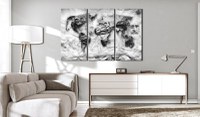 Tablou din plută - World's Design [Cork Map] 120x80 cm - 2