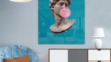 Tablou din sticlă temperată CAM3711 Multicolor 40x60 cm