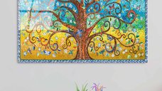 Tablou din sticlă temperată UV Multicolor 70x100 cm