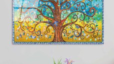 Tablou din sticlă temperată UV Multicolor 70x100 cm