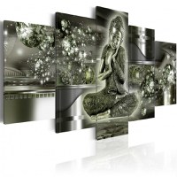 Tablou - Emerald Budda 200x100 cm - 1