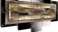 Tablou - Golden moments 200x100 cm