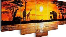 Tablou - Hot Safari 200x100 cm