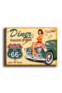 Tablou Kanvas Multicolor 50x70x3 cm - 2